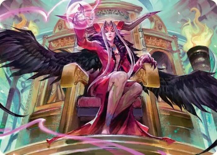 Sorceress's Schemes Art Card [FINAL FANTASY Art Series] | Good Games Morley