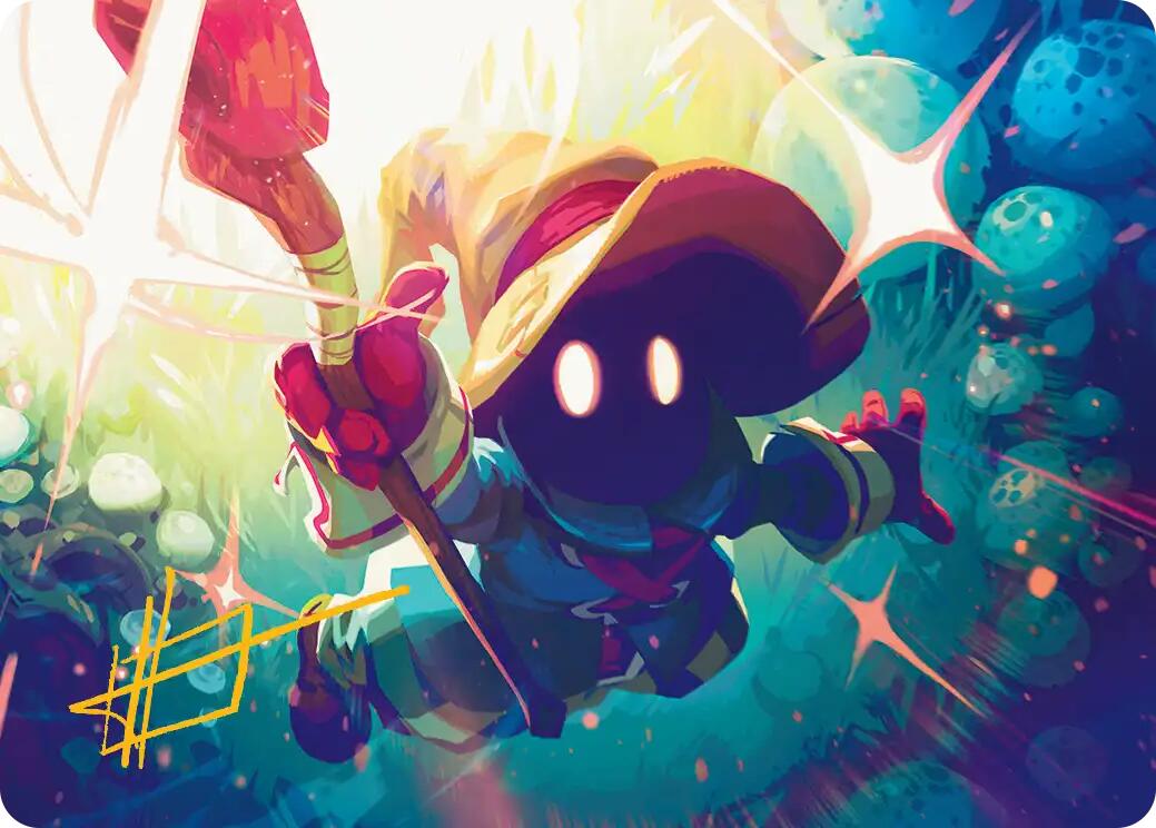 Vivi Ornitier Art Card (Gold-Stamped Signature) [FINAL FANTASY Art Series] | Good Games Morley