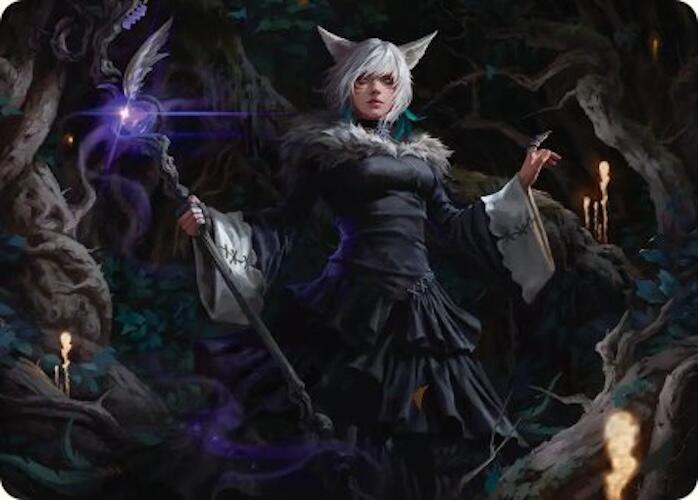 Y'shtola, Night's Blessed Art Card (21) [FINAL FANTASY Art Series] | Good Games Morley