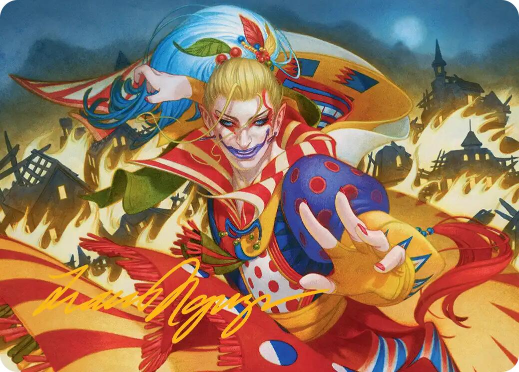 Ruinous Ultimatum Art Card (Gold-Stamped Signature) [FINAL FANTASY Art Series] | Good Games Morley