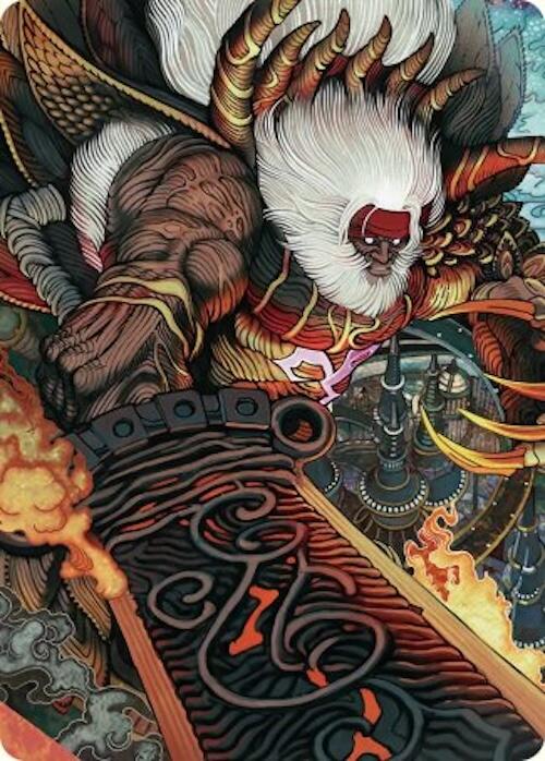 Braska's Final Aeon Art Card [FINAL FANTASY Art Series] | Good Games Morley