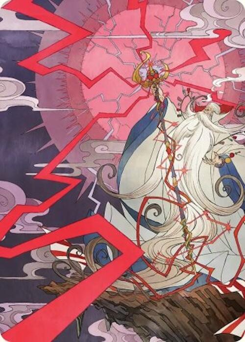 Summon: Esper Ramuh Art Card [FINAL FANTASY Art Series] | Good Games Morley