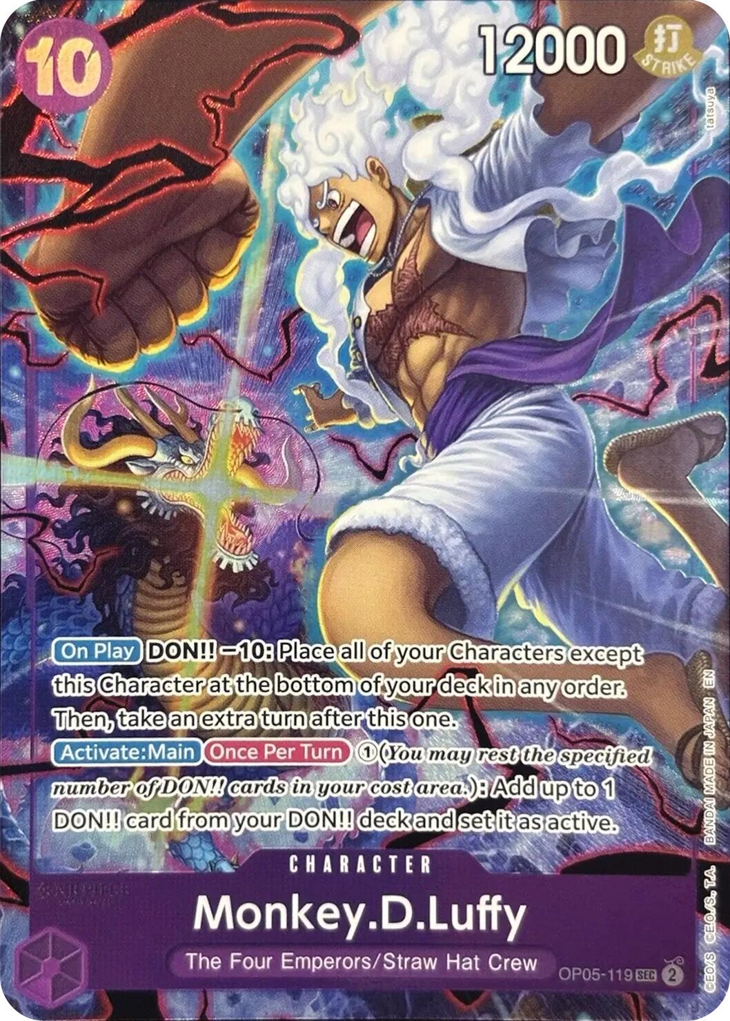 Monkey.D.Luffy (English Version 2nd Anniversary Set) [One Piece Promotion Cards] | Good Games Morley