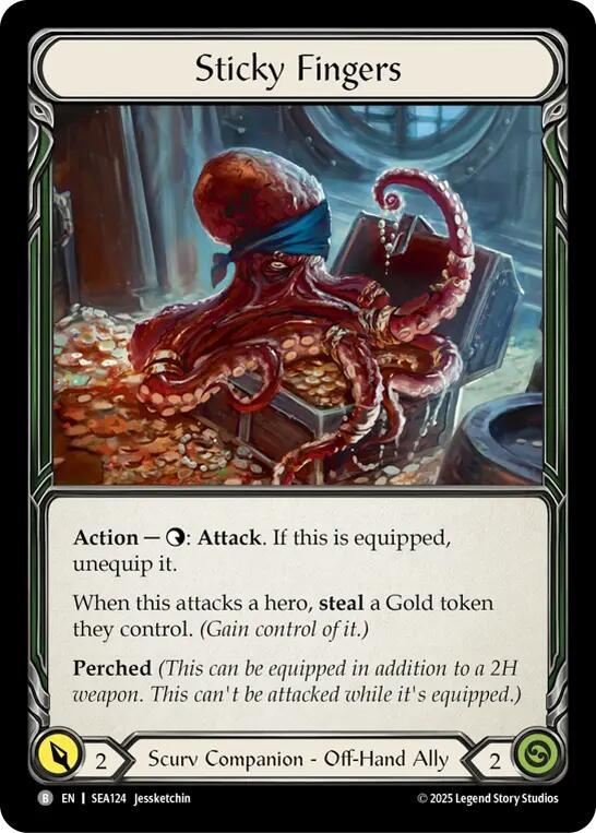 Sticky Fingers // Treasure Island [SEA124//SEA247] (High Seas) | Good Games Morley