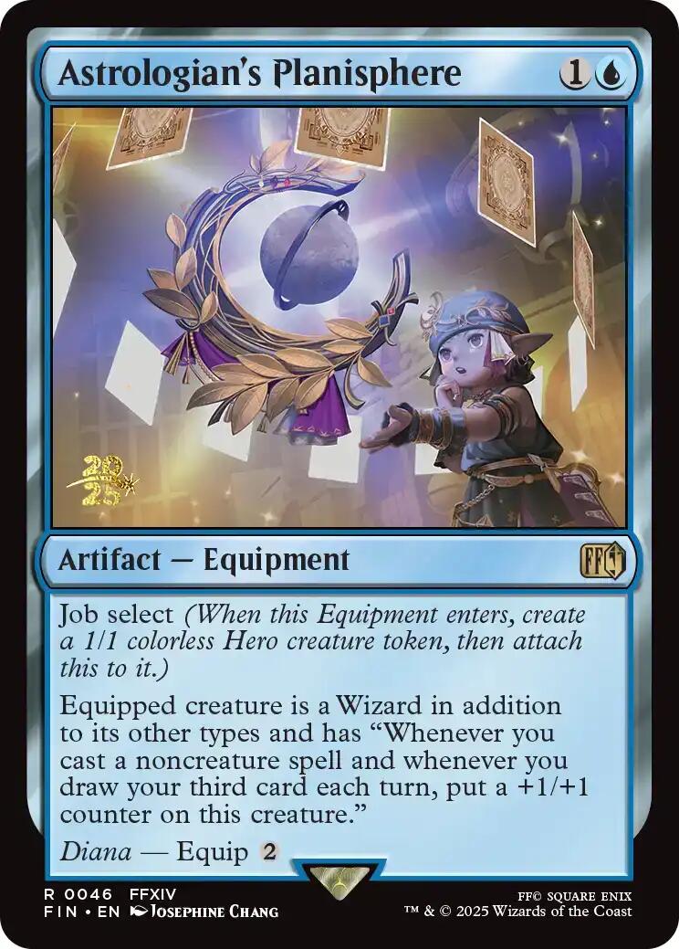 Astrologian's Planisphere [FINAL FANTASY Prerelease Promo] | Good Games Morley