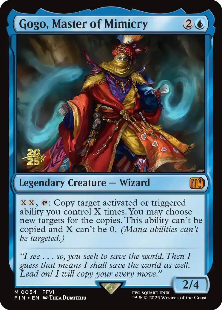 Gogo, Master of Mimicry [FINAL FANTASY Prerelease Promo] | Good Games Morley
