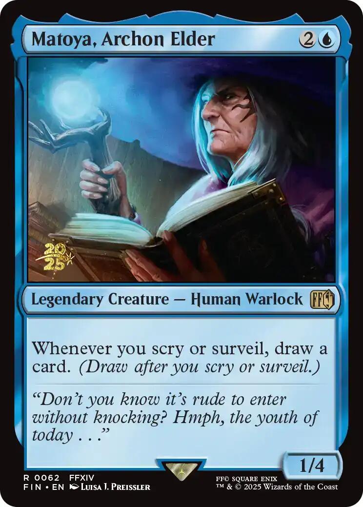 Matoya, Archon Elder [FINAL FANTASY Prerelease Promo] | Good Games Morley