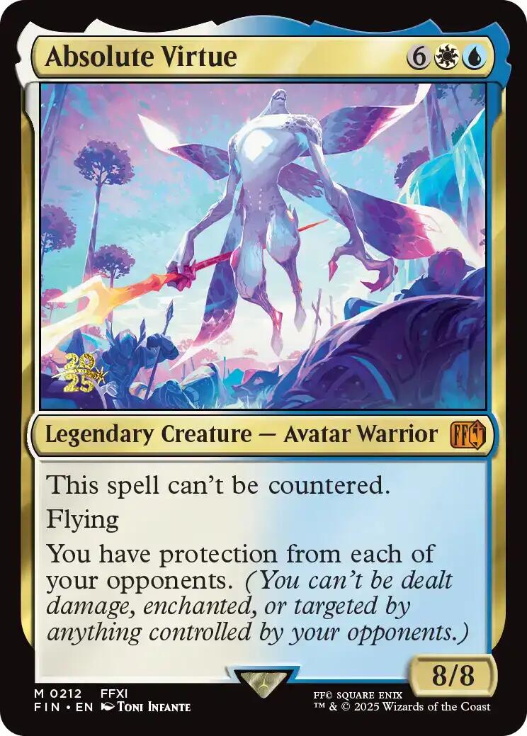Absolute Virtue [FINAL FANTASY Prerelease Promo] | Good Games Morley