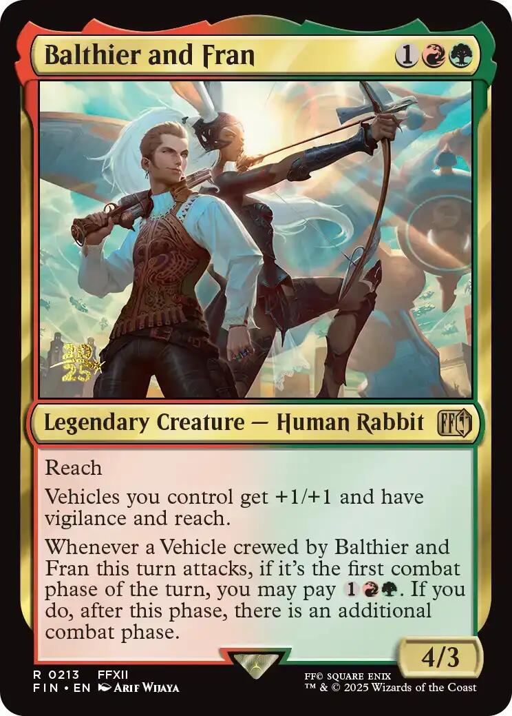 Balthier and Fran [FINAL FANTASY Prerelease Promo] | Good Games Morley