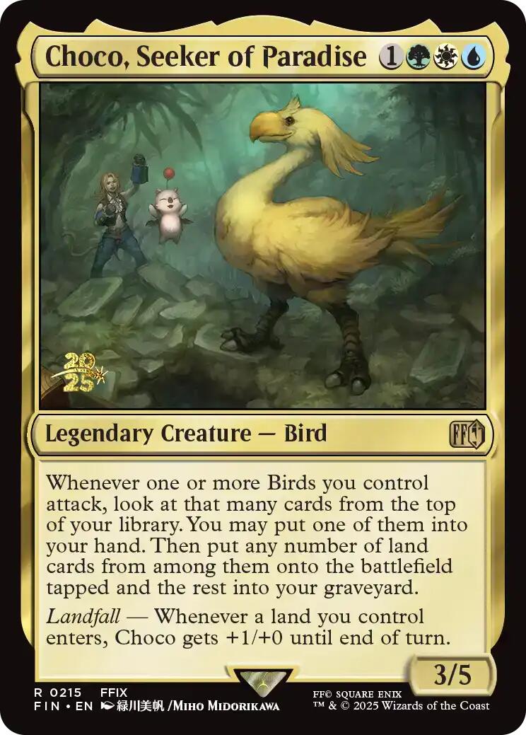 Choco, Seeker of Paradise [FINAL FANTASY Prerelease Promo] | Good Games Morley