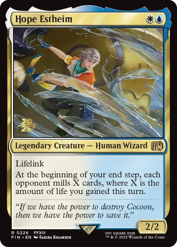 Hope Estheim [FINAL FANTASY Prerelease Promo] | Good Games Morley