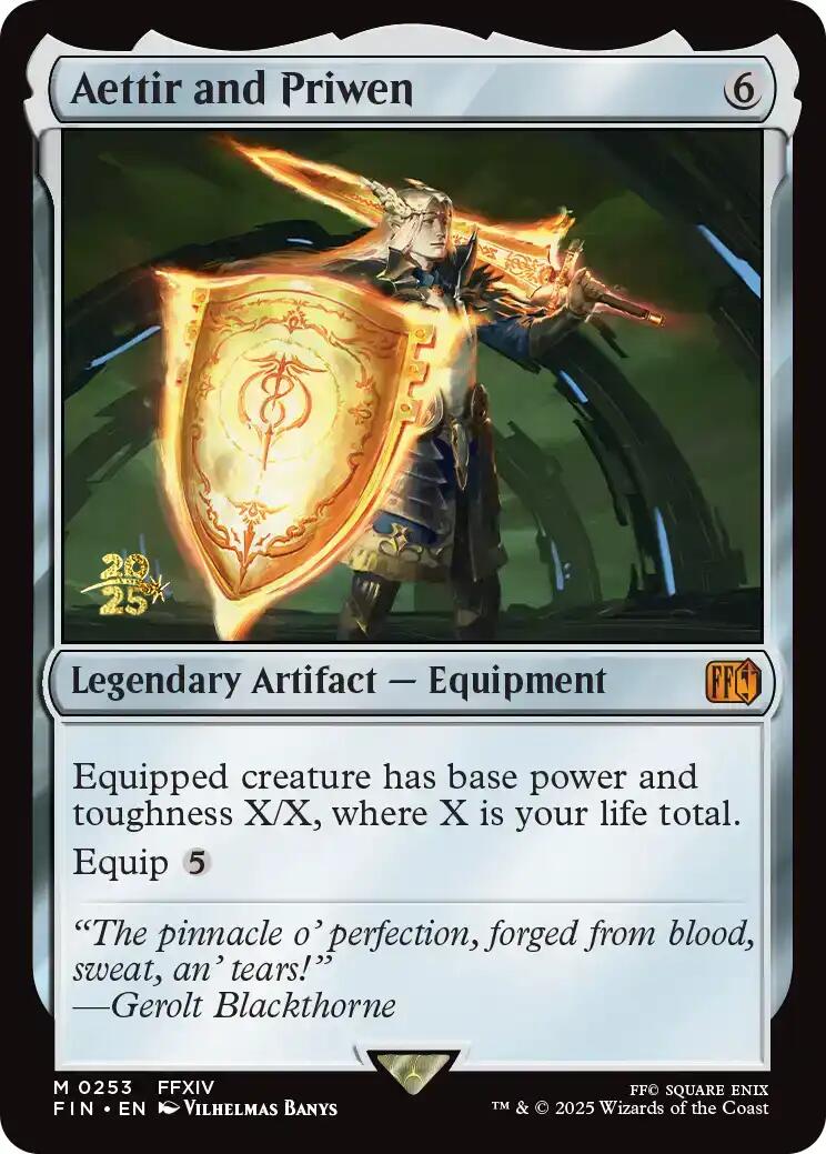 Aettir and Priwen [FINAL FANTASY Prerelease Promo] | Good Games Morley