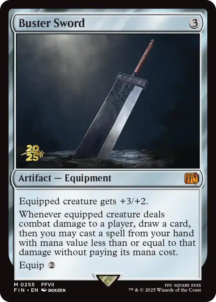 Buster Sword [FINAL FANTASY Prerelease Promo] | Good Games Morley