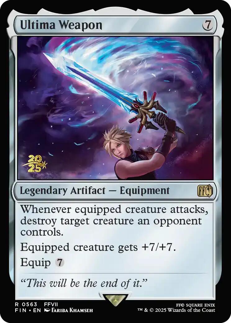 Ultima Weapon [FINAL FANTASY Prerelease Promo] | Good Games Morley