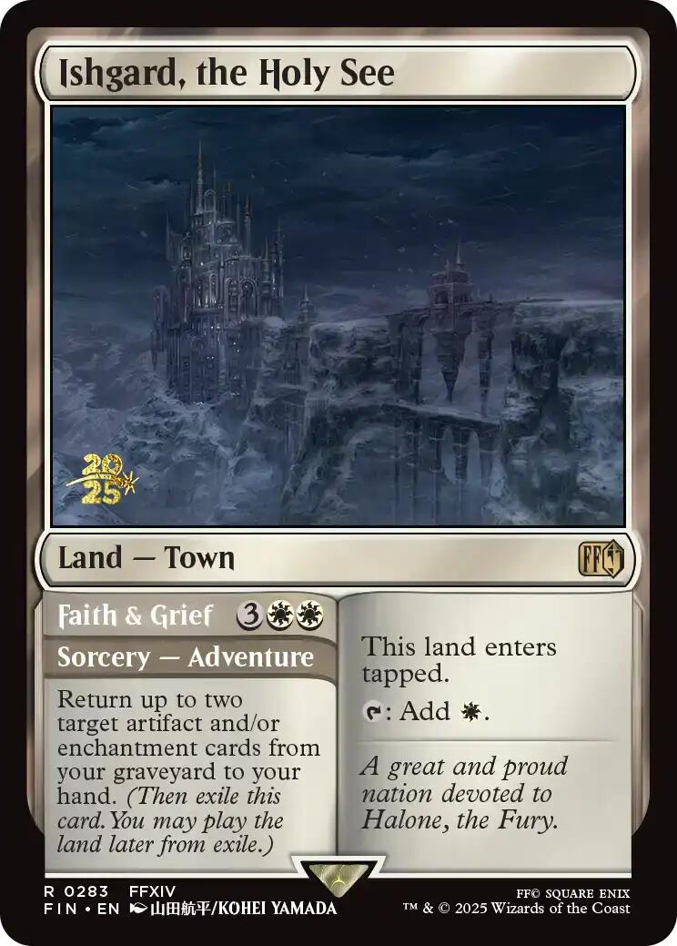 Ishgard, the Holy See [FINAL FANTASY Prerelease Promo] | Good Games Morley