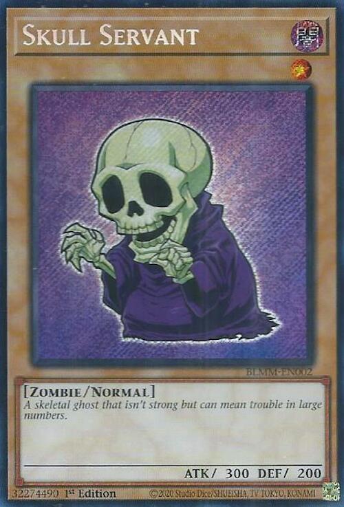 Skull Servant [BLMM-EN002] Secret Rare | Good Games Morley