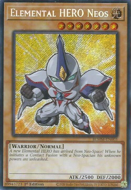 Elemental HERO Neos [BLMM-EN003] Secret Rare | Good Games Morley