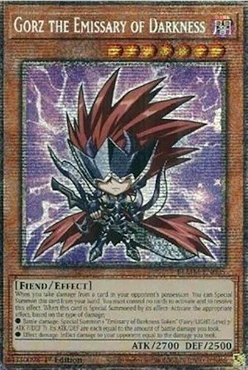 Gorz the Emissary of Darkness (Starlight Rare) [BLMM-EN005] Starlight Rare | Good Games Morley