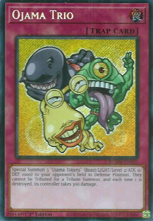 Ojama Trio [BLMM-EN010] Secret Rare | Good Games Morley