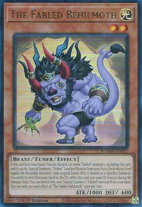 The Fabled Behilmoth [BLMM-EN012] Ultra Rare | Good Games Morley