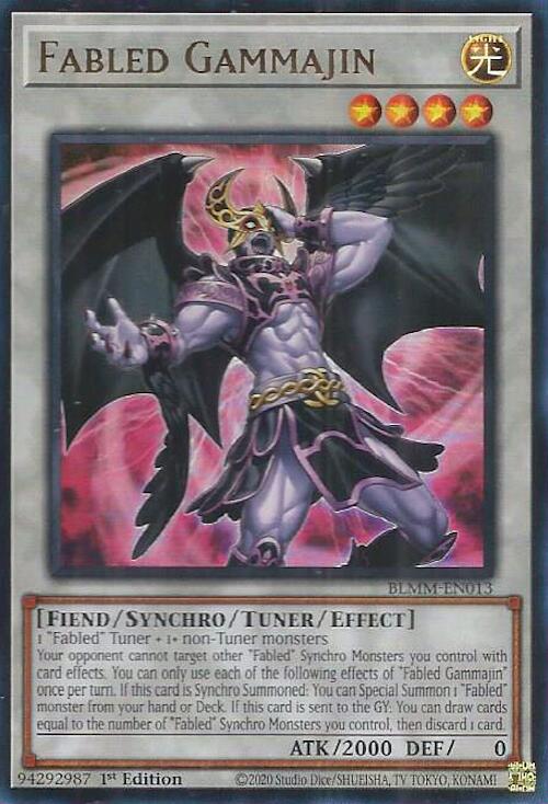 Fabled Gammajin [BLMM-EN013] Ultra Rare | Good Games Morley