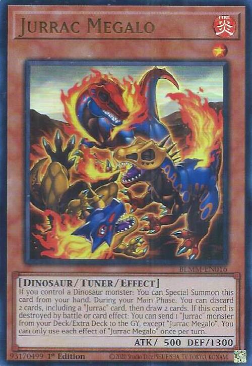 Jurrac Megalo [BLMM-EN016] Ultra Rare | Good Games Morley