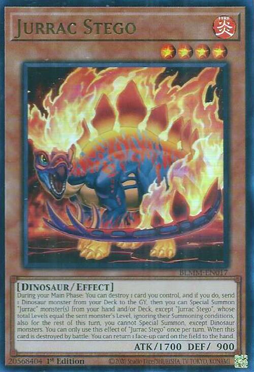 Jurrac Stego [BLMM-EN017] Ultra Rare | Good Games Morley