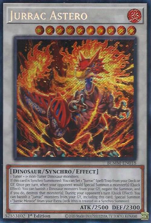 Jurrac Astero [BLMM-EN018] Secret Rare | Good Games Morley