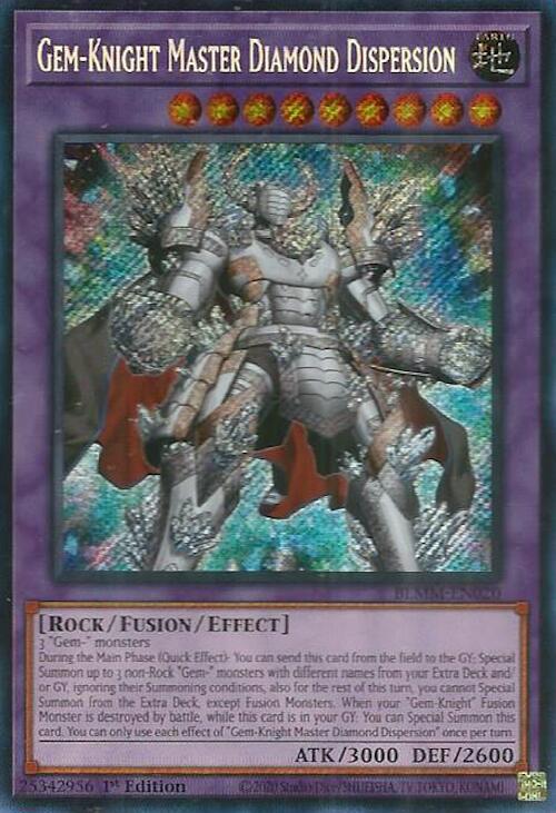 Gem-Knight Master Diamond Dispersion [BLMM-EN020] Secret Rare | Good Games Morley