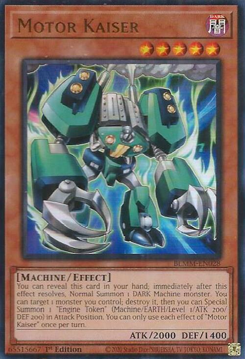 Motor Kaiser [BLMM-EN028] Ultra Rare | Good Games Morley