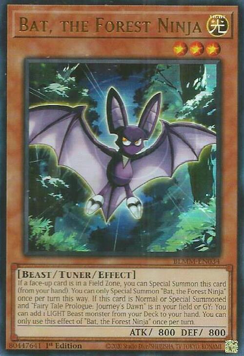 Bat, the Forest Ninja [BLMM-EN034] Ultra Rare | Good Games Morley