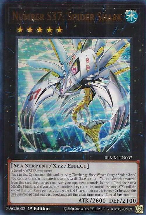 Number S37: Spider Shark [BLMM-EN037] Ultra Rare | Good Games Morley