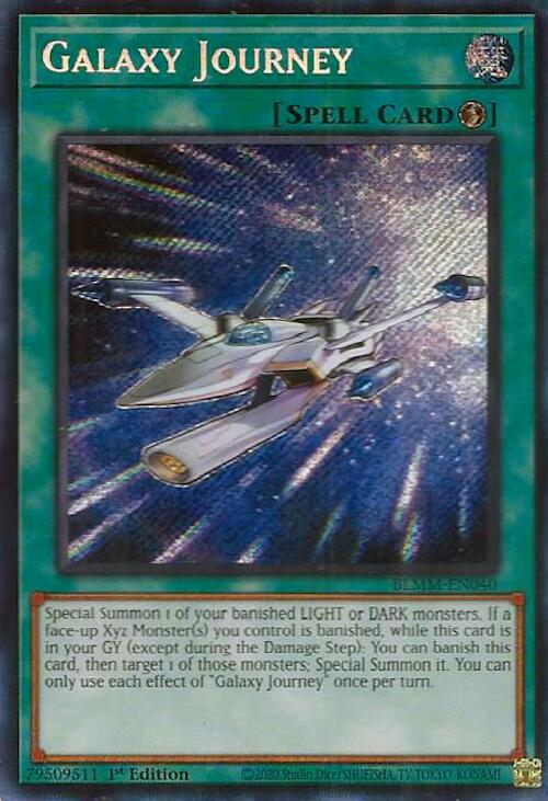 Galaxy Journey [BLMM-EN040] Secret Rare | Good Games Morley