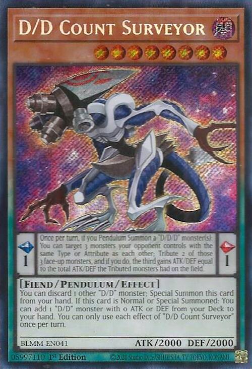 D/D Count Surveyor [BLMM-EN041] Secret Rare | Good Games Morley
