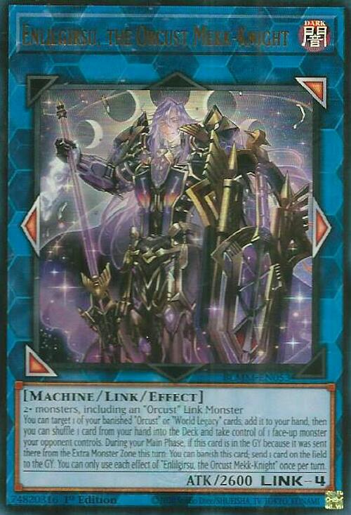 Enlilgirsu, the Orcust Mekk-Knight [BLMM-EN053] Ultra Rare | Good Games Morley