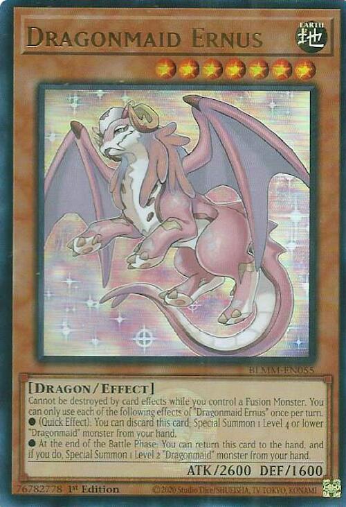 Dragonmaid Ernus [BLMM-EN055] Ultra Rare | Good Games Morley