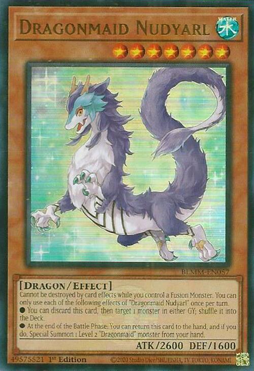Dragonmaid Nudyarl [BLMM-EN057] Ultra Rare | Good Games Morley