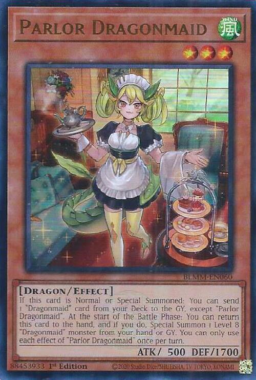 Parlor Dragonmaid [BLMM-EN060] Ultra Rare | Good Games Morley