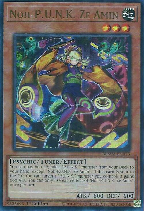 Noh-P.U.N.K. Ze Amin [BLMM-EN073] Ultra Rare | Good Games Morley
