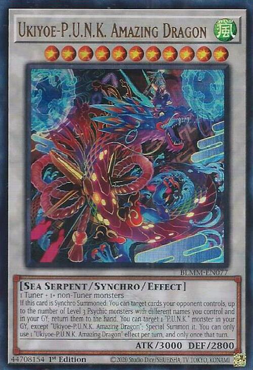 Ukiyoe-P.U.N.K. Amazing Dragon [BLMM-EN077] Ultra Rare | Good Games Morley