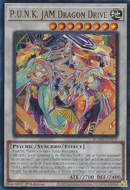 P.U.N.K. JAM Dragon Drive [BLMM-EN078] Ultra Rare | Good Games Morley