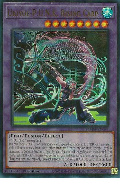 Ukiyoe-P.U.N.K. Rising Carp [BLMM-EN079] Ultra Rare | Good Games Morley