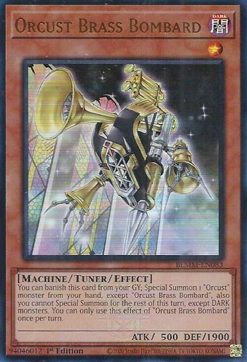 Orcust Brass Bombard [BLMM-EN083] Ultra Rare | Good Games Morley
