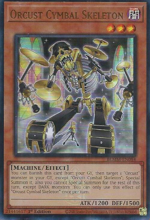 Orcust Cymbal Skeleton [BLMM-EN084] Ultra Rare | Good Games Morley