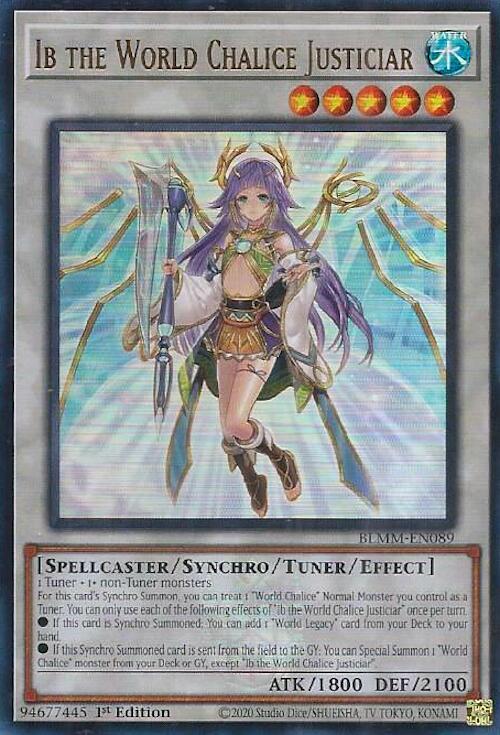 Ib the World Chalice Justiciar [BLMM-EN089] Ultra Rare | Good Games Morley