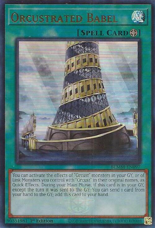Orcustrated Babel [BLMM-EN097] Ultra Rare | Good Games Morley