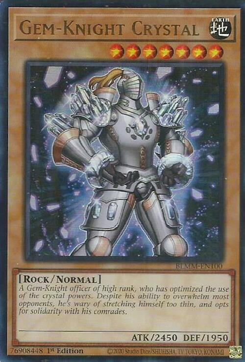 Gem-Knight Crystal [BLMM-EN100] Ultra Rare | Good Games Morley