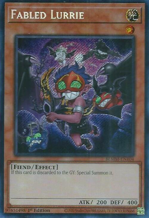 Fabled Lurrie [BLMM-EN104] Secret Rare | Good Games Morley
