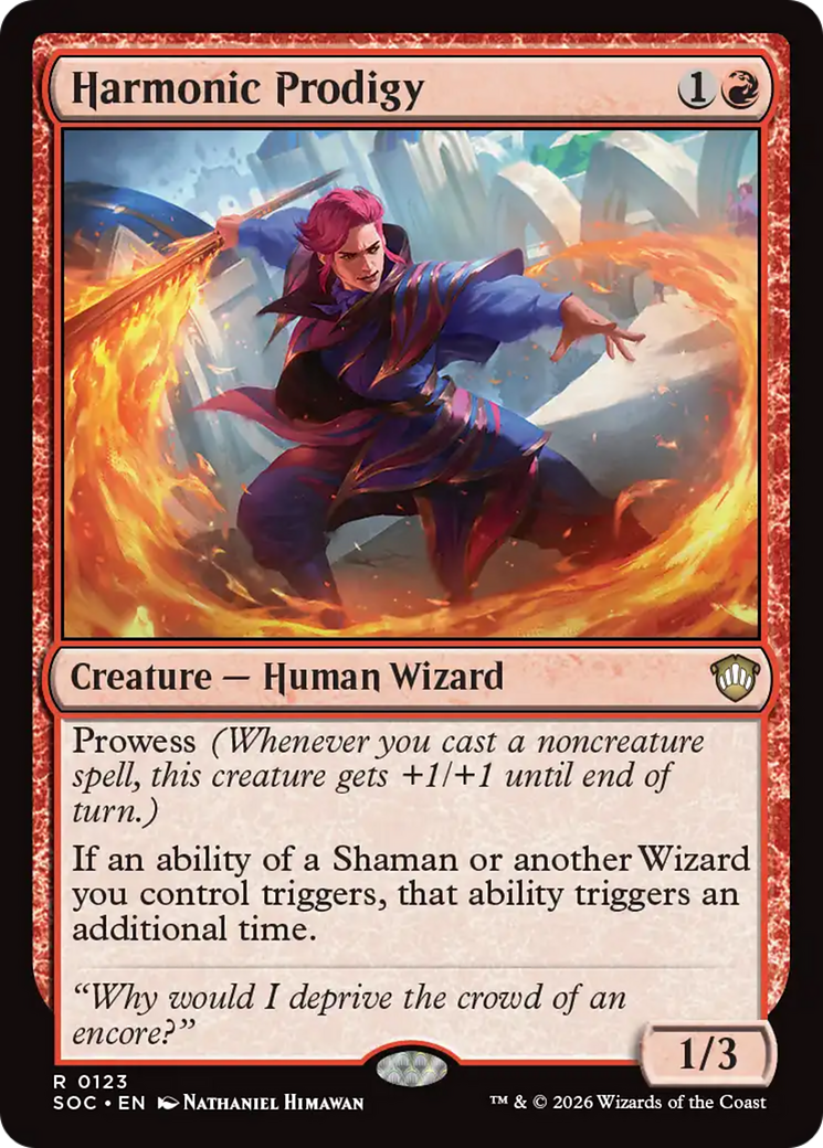 Harmonic Prodigy [Secrets of Strixhaven Commander] | Good Games Morley