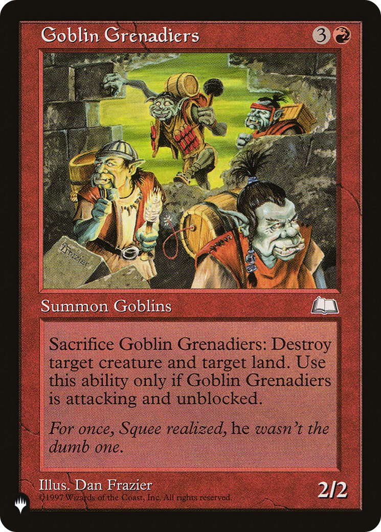 Goblin Grenadiers [The List] | Good Games Morley